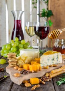 Wine and Cheese 